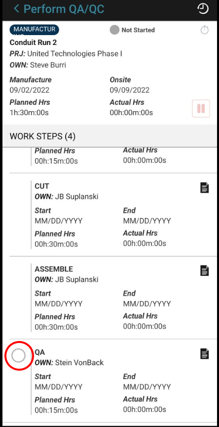 Manufacton Mobile App – Manufacton Support